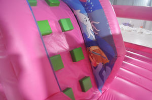 Castillo Inflable <span class=keywords><strong>de</strong></span> Color Rosa con Tobogán - Product Image 5