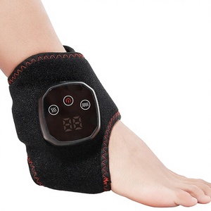 Masajeador de Tobillo y Pies Recargable por USB <span class=keywords><strong>2026</strong></span>, Envoltura Térmica para Tobillo, Inalámbrico y Portátil, Masaje de Pies 3 en 1 - Product Image 1