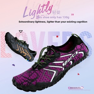 Nouveau modèle chaussures d'eau pour femmes chaussures de plage en maille de grande taille pour la natation à la pataugeoire pêche Rafting randonnée pour les activités d'été - Product Image 3