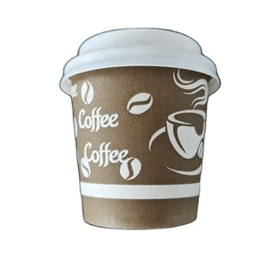 Tapas de Papel para Vasos de Pulpa de <span class=keywords><strong>Caña</strong></span> de Azúcar, Desechables, Biodegradables, Ecológicas, con <span class=keywords><strong>Tapa</strong></span> Abatible, de 12oz/16oz, para Bebidas de Café, Personalizadas al por Mayor - Product Image 6