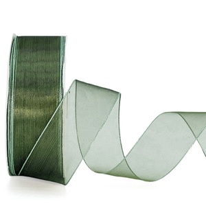 <span class=keywords><strong>Sheer</strong></span> óng ánh Laser đầy màu sắc hai mặt Organza <span class=keywords><strong>Ribbon</strong></span> 100% polyester 3.8cm cho gói quà trang trí hai mặt - Product Image 4