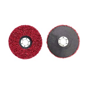 Disco Abrasivo in Nylon Viola Corallo 125 46 Grit Grana Media T27, Mola da 5 Pollici ad Alta Durezza per Alluminio - Product Image 6