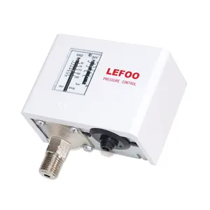 LEFOO LF55 Auto Refrigeration Differential Pressure Controller Air Dryer Pressure Switch