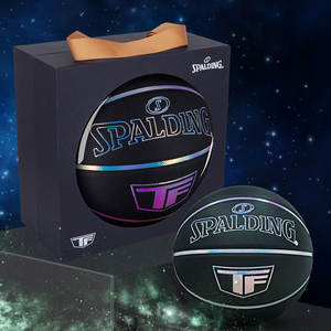 Logo personalizzato dimensione incandescente 7 verde gomma LED sport <span class=keywords><strong>palla</strong></span> bagliore nella luce scura su basket - Product Image 4