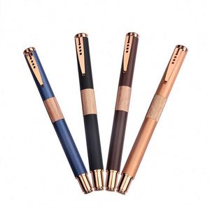High Quality Gold <b>Color</b> Copper Metal <b>Pen</b> 0.5 mm Writing Width Promotional Brass Ball <b>Pen</b> with Custom Logo Ballpoint Metal <b>Pens</b> - Product Image 1