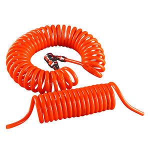 8mm Pneumatic PU Spring <b>Hose</b> 6/9/12/15 Meters Telescopic Spiral Air <b>Compressor</b> <b>Hose</b> with Connector Coil Type - Product Image 1