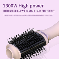 Professionnel ionique coup sèche-cheveux brosse Salon cheveux Styler chauffé fer plat rotatif bigoudi brosse à Air chaud pour hôtel utiliser diffuseur