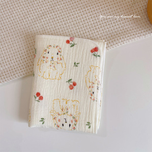 Serviette carrée pour bébé en gaze de coton pur, serviette à salive, <span class=keywords><strong>mouchoir</strong></span> pour nouveau-né, serviette de bain absorbante pour nourrissons et tout-petits (1-3 ans) - Product Image 4