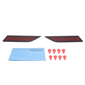 Winauto 2024 2023สำหรับ Toyota for <span class=keywords><strong>Yaris</strong></span> <span class=keywords><strong>hatchback</strong></span> ไฟกันชนหลัง LED 3ฟังก์ชั่นเบรกและไฟท้ายสภาพใหม่ - Product Image 4