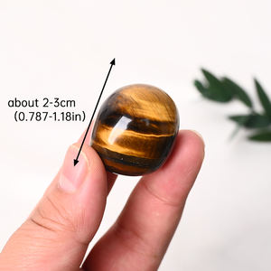 Hoogwaardige natuurlijke tijgeroog tumbled stones, handgepolijste kristallen voor helende doeleinden - Product Image 2