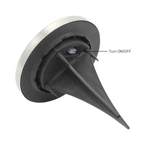 Penjualan laris Ebay diskon besar-besaran 8 lampu keamanan aktif/mati malam otomatis lampu taman Led jalan setapak lampu tanah tenaga surya luar ruangan IP65 1m - Product Image 4