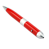 Clé USB en forme de stylo à bille en métal de capacité réelle 16 Go 32 Go 64 Go