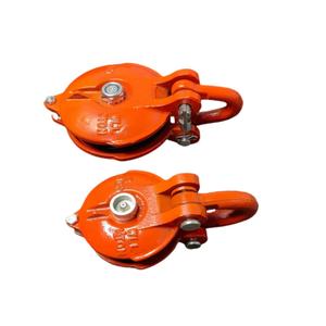 Polea de dirección integral de elevación pesada, cabrestante colgante de rodamiento marino con polea de disparo y anillo de elevación - Product Image 2