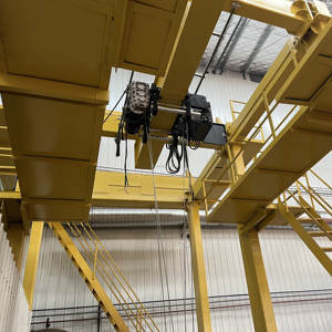 Grue <span class=keywords><strong>portique</strong></span> à double poutre montée sur rail BALANCE HENAN 50 tonnes avec télécommande de type boîte, dotée de composants essentiels : moteur - Product Image 6