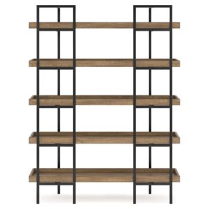 Estantería de Madera de Diseño Contemporáneo para Oficina o Biblioteca, Muebles de Madera Premium para Oficina en Casa, Sala de Estudio o Biblioteca Moderna - Product Image 2