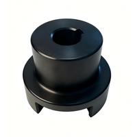 Accouplement à mâchoires LM ML Plum Blossom en acier C45, flexible, avec insert araignée en PU pour moteur et pompe