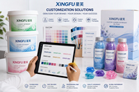 XINGFU 5 en 1 Parfum végétal Plus de 80% d'ingrédients actifs Écologique Capsules de lessive jetables pour vêtements 8G OEM ODM Aucun avis