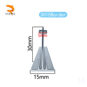 Profilés en <span class=keywords><strong>T</strong></span> en aluminium série 6000 pour diffuseurs d'air, systèmes CVC, y compris grilles de climatisation, pliage/découpe/soudage - Product Image 2