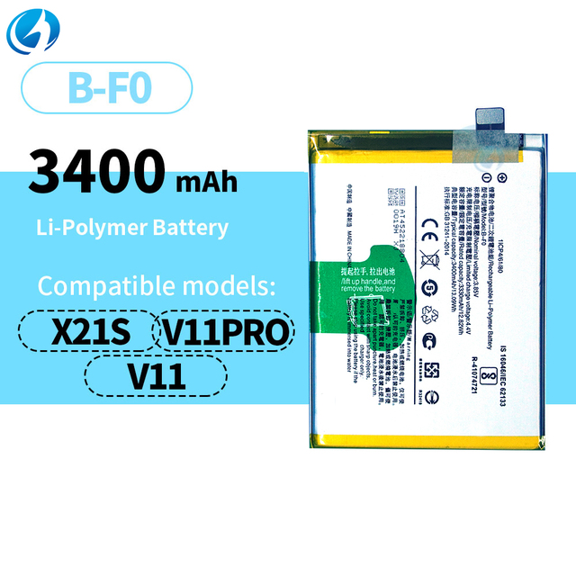 Factory Price High Quality Cell Phone Battery Replacement Phone Battery B-F0 for VIVO X21S V11 V11 Pro