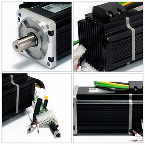Moteur CC à commande intégrée 750W, basse tension, avec encodeur multitours et contrôle par bus hautement intégré - Product Image 3
