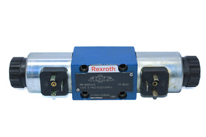 R901340854 4WE 6 J6X/EG24N9K4 โซลินอยด์วาล์วไฮดรอลิกแบบ 4/3 ทาง พร้อมแม่เหล็กไฟฟ้าคู่ แบบสปริงเซ็นเตอร์ - Product Image 5