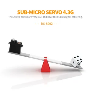 Servo Nano Micro Digitale Metal Servo Motor 4.3G Coreless Micro Continue Servo