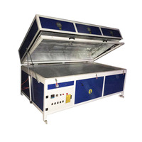 Presse à chaleur sous vide à film PVC haute efficacité, prix de la presse à membrane sous vide, presse sous vide à film PVC pour porte en MDF, armoire