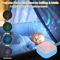 Veilleuse apaisante, machine à bruit blanc portable, machine à bruit blanc pour bébé, volume réglable, machine à bruit blanc