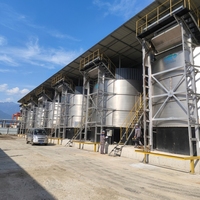 Réservoir de Fermentation Intelligent pour Compost de Vache, Machine de Fabrication d'Engrais Organique, Équipement de Ferme Bovine de Grande Capacité