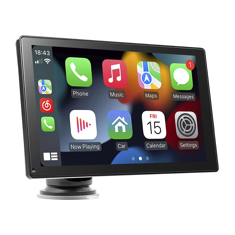 9 Inch IPS Portable Wireless Carplay Mp5 Car Radio Player Bluetooth Android Auto Mirror car Stereo