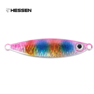 Plaque de fer à motif d'écailles de poisson 7g/10g/15g/20g/25g/30g, appât de <span class=keywords><strong>pêche</strong></span> en mer, plaque de fer à longue portée, plaque de fer tombante, paillettes - Product Image 2