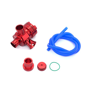 Soupape de décharge en aluminium rouge pour Audi A3 A4 A6 TT Volkswagen GTI Jetta, pièce de mise à niveau du turbocompresseur 09021 - Product Image 1