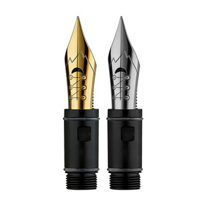 35 #   MOONMAN English Curlycue - Plumillas de Pluma <span class=keywords><strong>Estilográfica</strong></span> Caligráficas de Cobre Elástico Suave con Punta de Plata y Oro, Tipo ES ER Gothic Dot-Point - Product Image 4