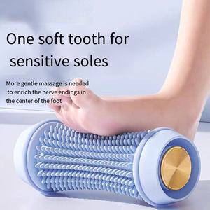 腹筋運動ポータブルレッグフットウエストふくらはぎネックアームヘッドマッサージャーヨガボディマッサージローラー筋肉回復鎮痛 - Product Image 2