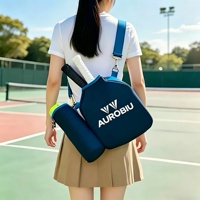 Sac de raquette de pickleball en néoprène de qualité supérieure personnalisé OEM ODM avec sangle réglable