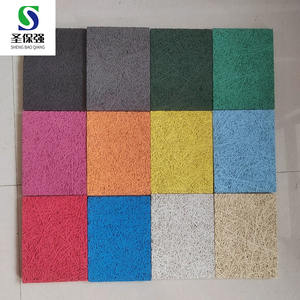 Panneaux acoustiques modernes hexagonaux en <span class=keywords><strong>laine</strong></span> <span class=keywords><strong>de</strong></span> <span class=keywords><strong>bois</strong></span> et en panneaux <span class=keywords><strong>de</strong></span> ciment avec une absorption acoustique hautement efficace et un design écologique - Product Image 2