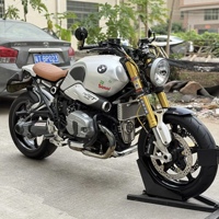 Moto vintage rétro BMW R NineT 1200cc d'occasion, moteur Boxer, essence, fabriquée en Chine, qualité d'exportation