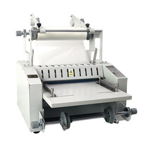 Machine à plastifier thermique anti-bouclage V370FS/V370F avec collecteur de papier automatique et découpe de bords intégrée pour menus et fichiers couleur