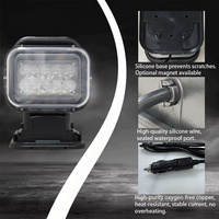 Projecteur de travail LED 50W avec télécommande sans fil, magnétique, 12V, nouveau, tout-terrain, 4x4, camion, CIGO LED528