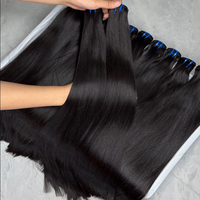 Extensions de cheveux indiens 100% naturels vierges Remy, 8 pouces, lot de tissage de cheveux, fournisseurs de cheveux indiens naturels à prix abordable
