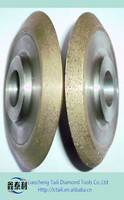 Roue de meulage diamant mm 14A1 CBN renforcé, parallèle, pour le fer outil de meulage, rainurage