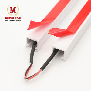 Gaine de câblage industrielle en plastique PVC ignifuge et écologique, auto-adhésive, carrée, Misumi <span class=keywords><strong>DECT</strong></span>-1212 12x12M - Product Image 2