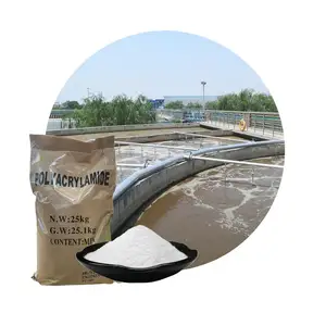 Te Koop Flocculants Polymeer Pam Cas: 9003-05-8 Voor De Behandeling Van Afvalwater Van Metaalproducten Industrie Zuiver Polyacrylamide