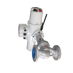 วาล์วทรงกลมแบบฟอร์จขึ้นรูปด้วยมอเตอร์ไฟฟ้า DN60 PN25 สำหรับสื่อของเหลวน้ำ  OEM ปรับแต่งได้ - Product Image 4