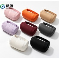 Ensemble de coussins de soutien lombaire et d'appui-tête de voiture en cuir PU respirant de luxe, ergonomique, pour le cou et le dos, pour l'intérieur du véhicule