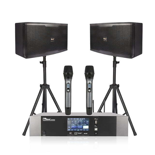 Whole Set Karaoke System Karaoke Machine+Power Amplifier+Speaker+Wireless Microphone