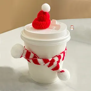 Индивидуальный дизайн логотипа бумажный стаканчик/одноразовые бумажные кофейные чашки с крышками
