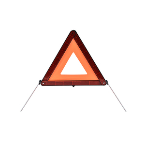 Alta roja Visible <span class=keywords><strong>Vehicular</strong></span> desglose carretera reflectante de seguridad triángulo señal de advertencia - Product Image 1