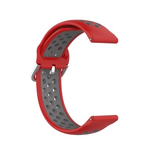 Bracelet de montre en silicone bicolore 20mm pour <span class=keywords><strong>Huawei</strong></span> Watch GT2 42mm <span class=keywords><strong>Watch2</strong></span> Sports Bracelet de remplacement - Product Image 5