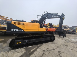 Excavatrice Hyundai R220lc-9s d'occasion en excellent état, 220LC-9 R220, excavatrice hydraulique sur chenilles d'occasion, année 2021, à vendre à prix réduit - Product Image 1